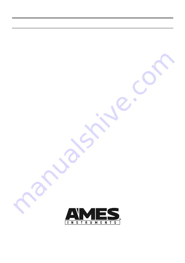 AMES 64623 Owner'S Manual & Safety Instructions Download Page 9