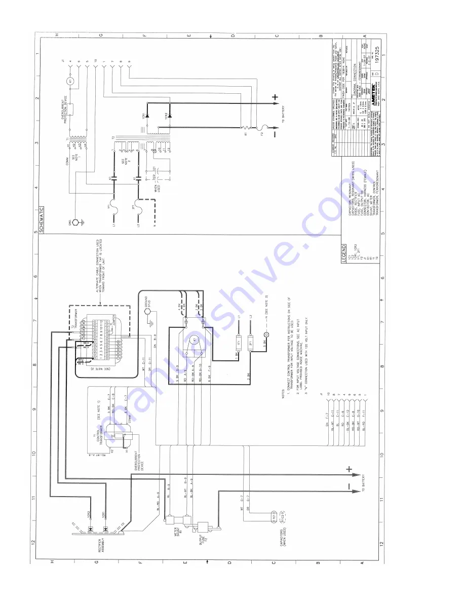 AMETEK/PRESTOLITE POWER AC1000 Control Owner'S Manual Download Page 40