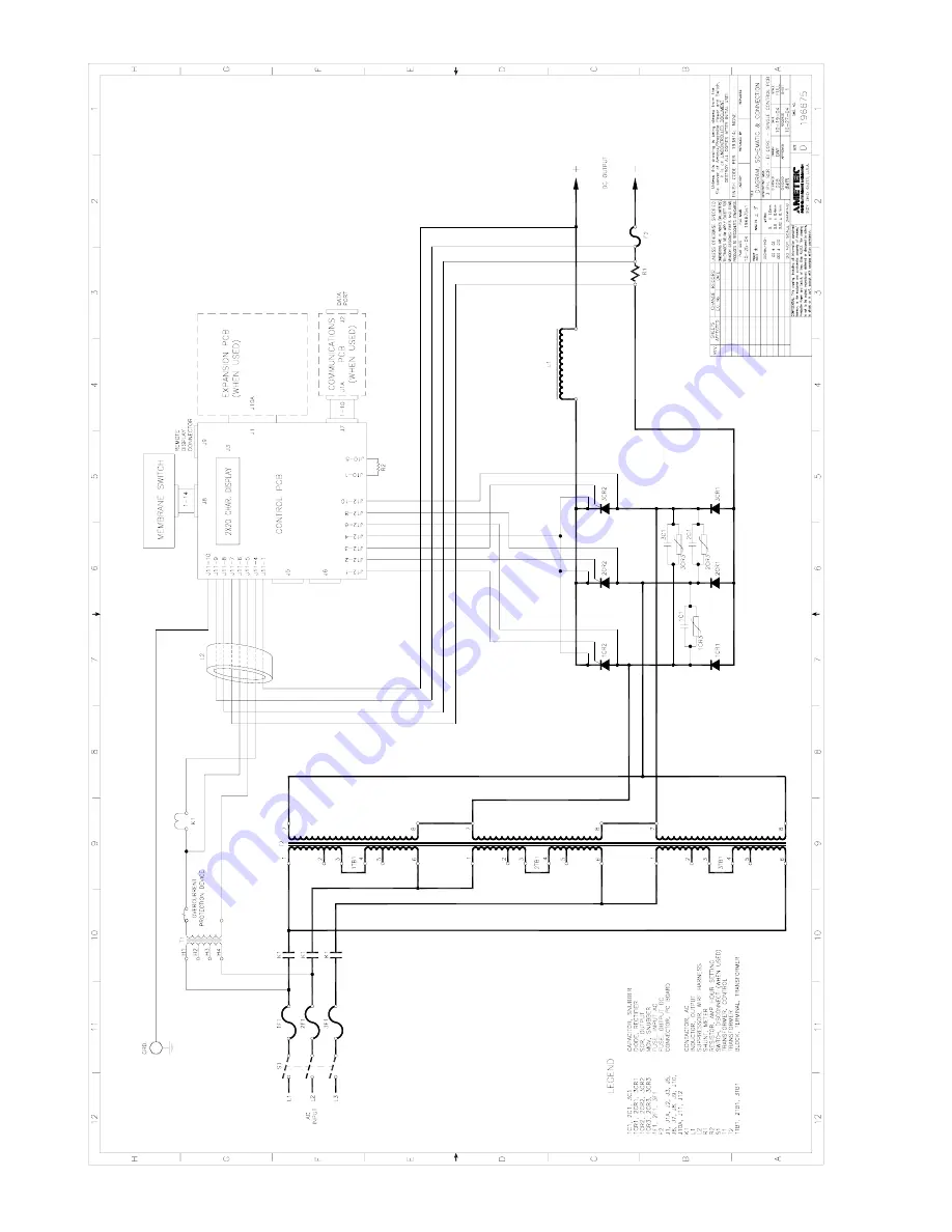 AMETEK/PRESTOLITE POWER ULTRA CHARGE Owner'S Manual Download Page 63