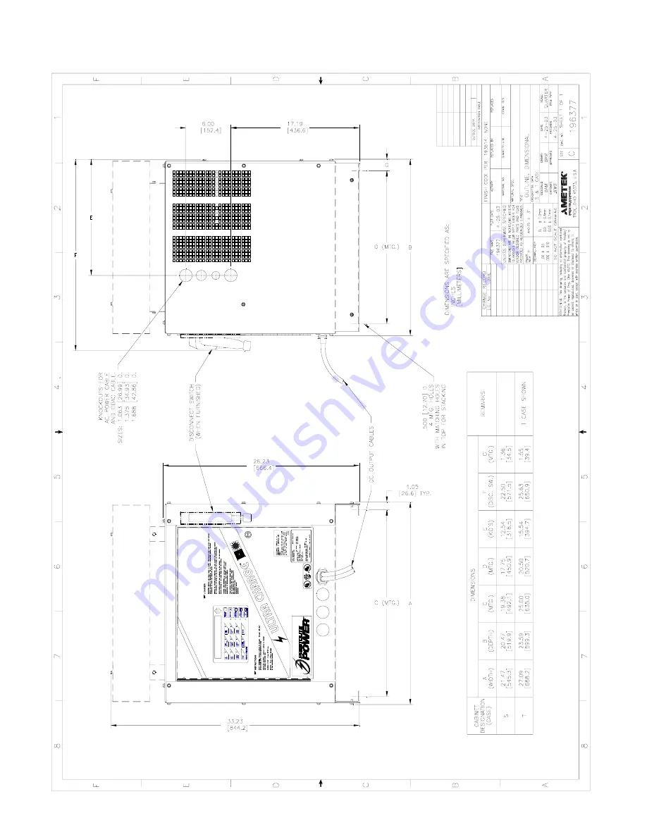 AMETEK/PRESTOLITE POWER ULTRA CHARGE Owner'S Manual Download Page 69