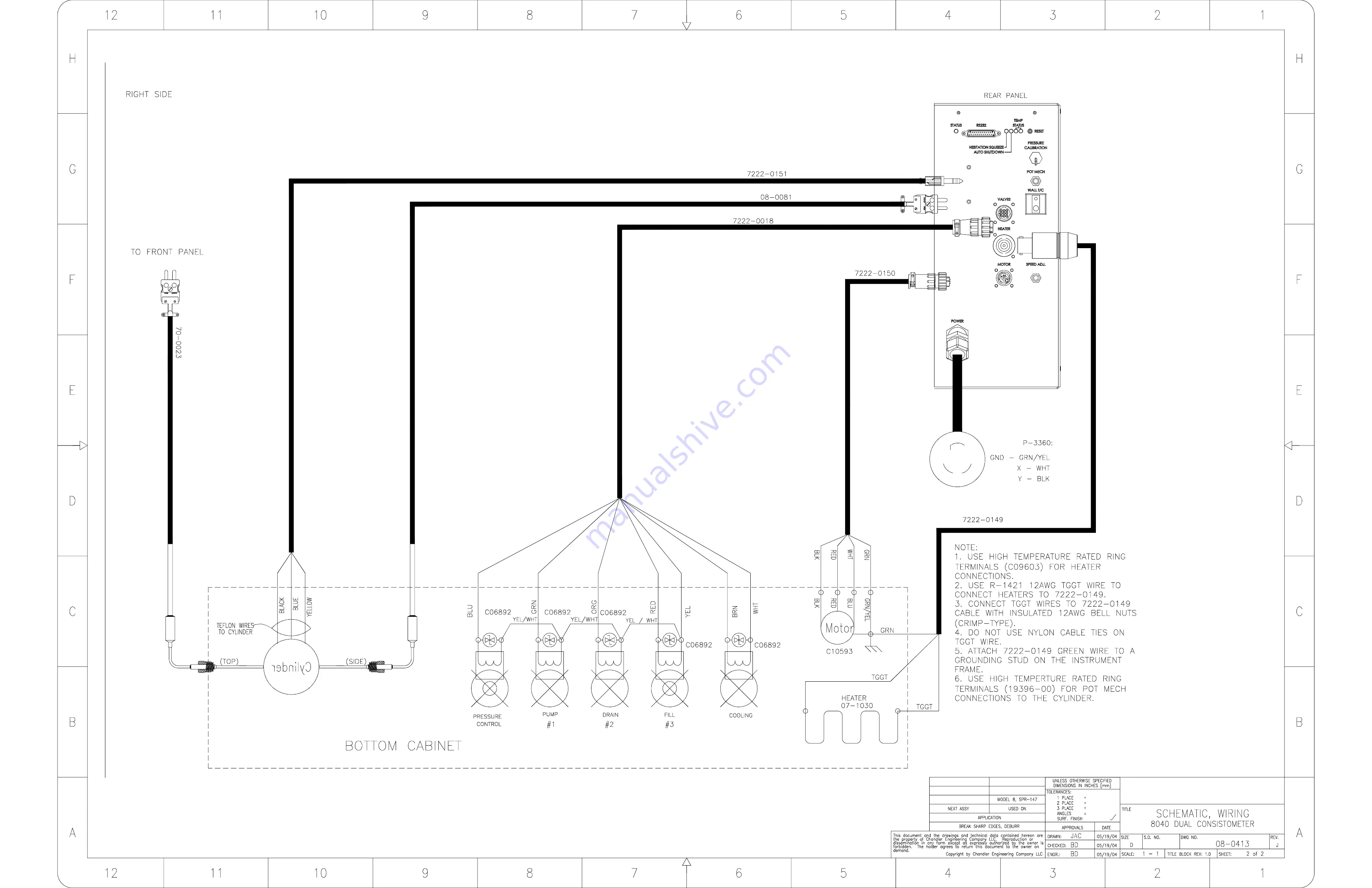 Ametek Chandler Engineering 8040D10 Instruction Manual Download Page 46