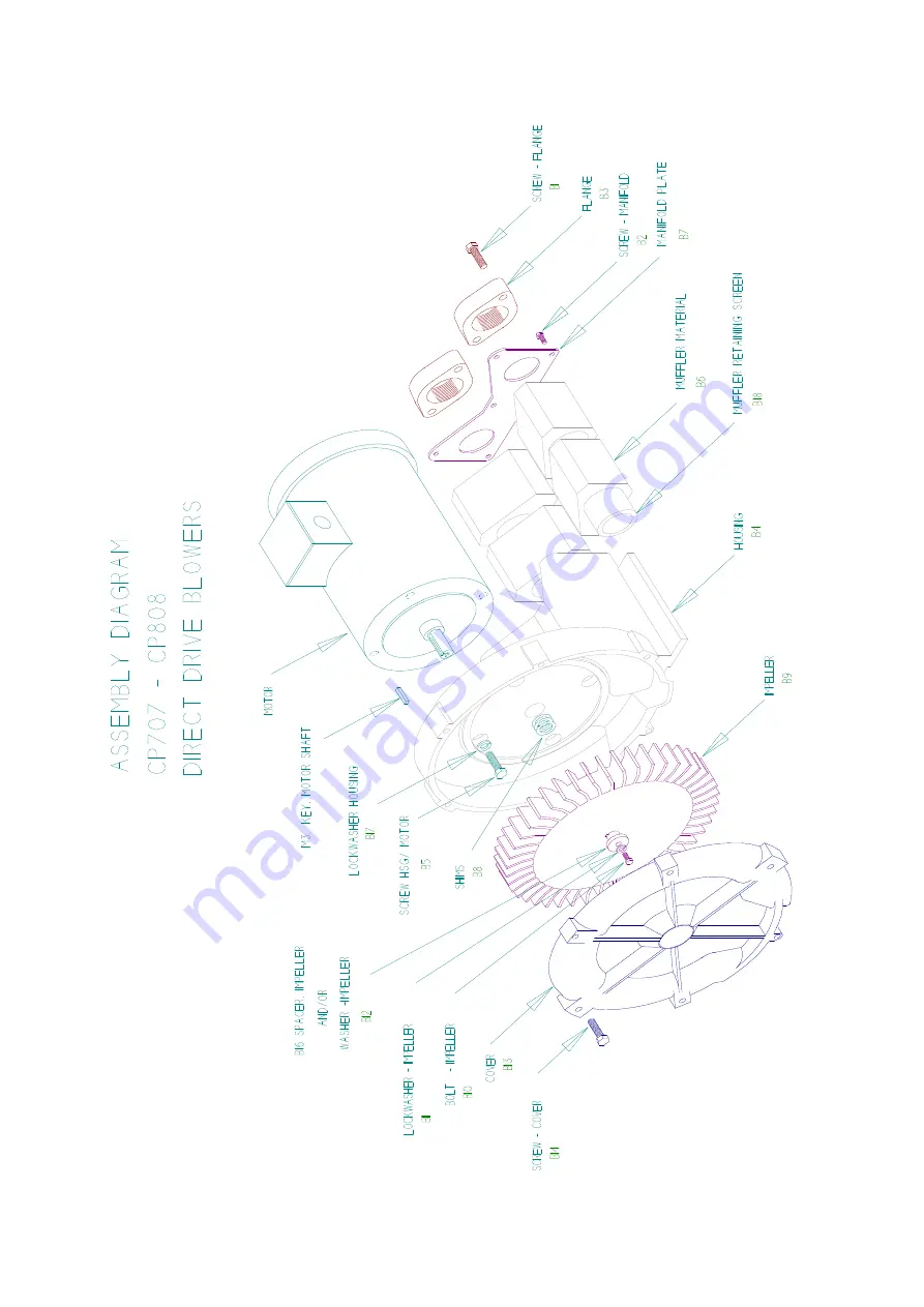 Ametek CP707 Service And Parts Manual Download Page 10