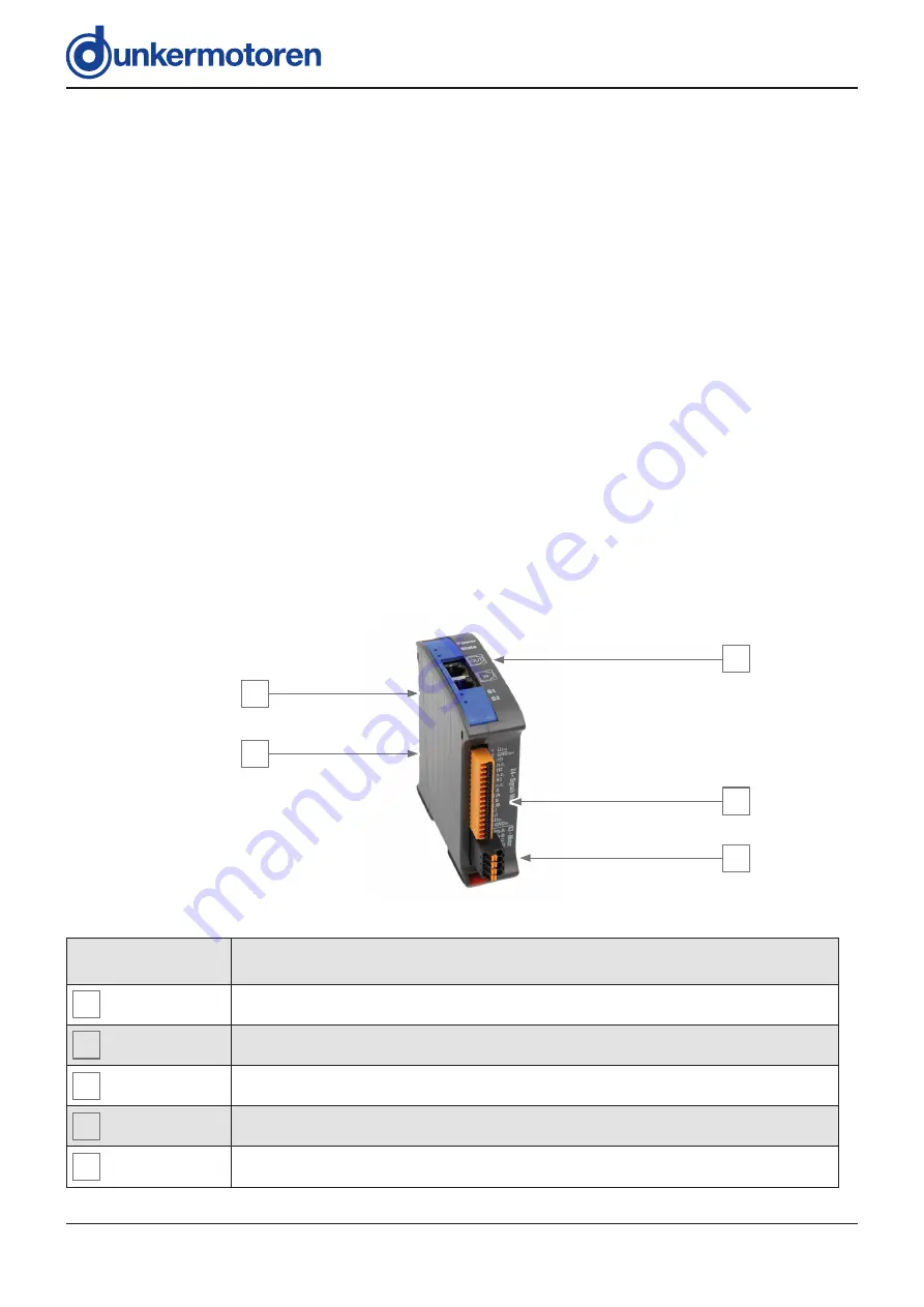 Ametek Dunkermotoren 88740.01300 Translation Of The Original Function And Connection Manual Download Page 14