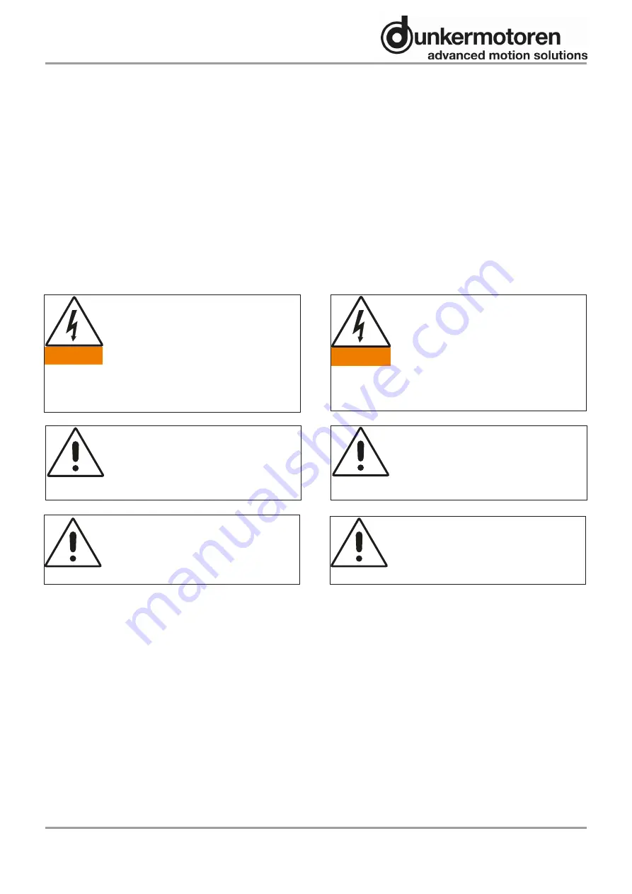 Ametek Dunkermotoren BG 45 15 Series Скачать руководство пользователя страница 4