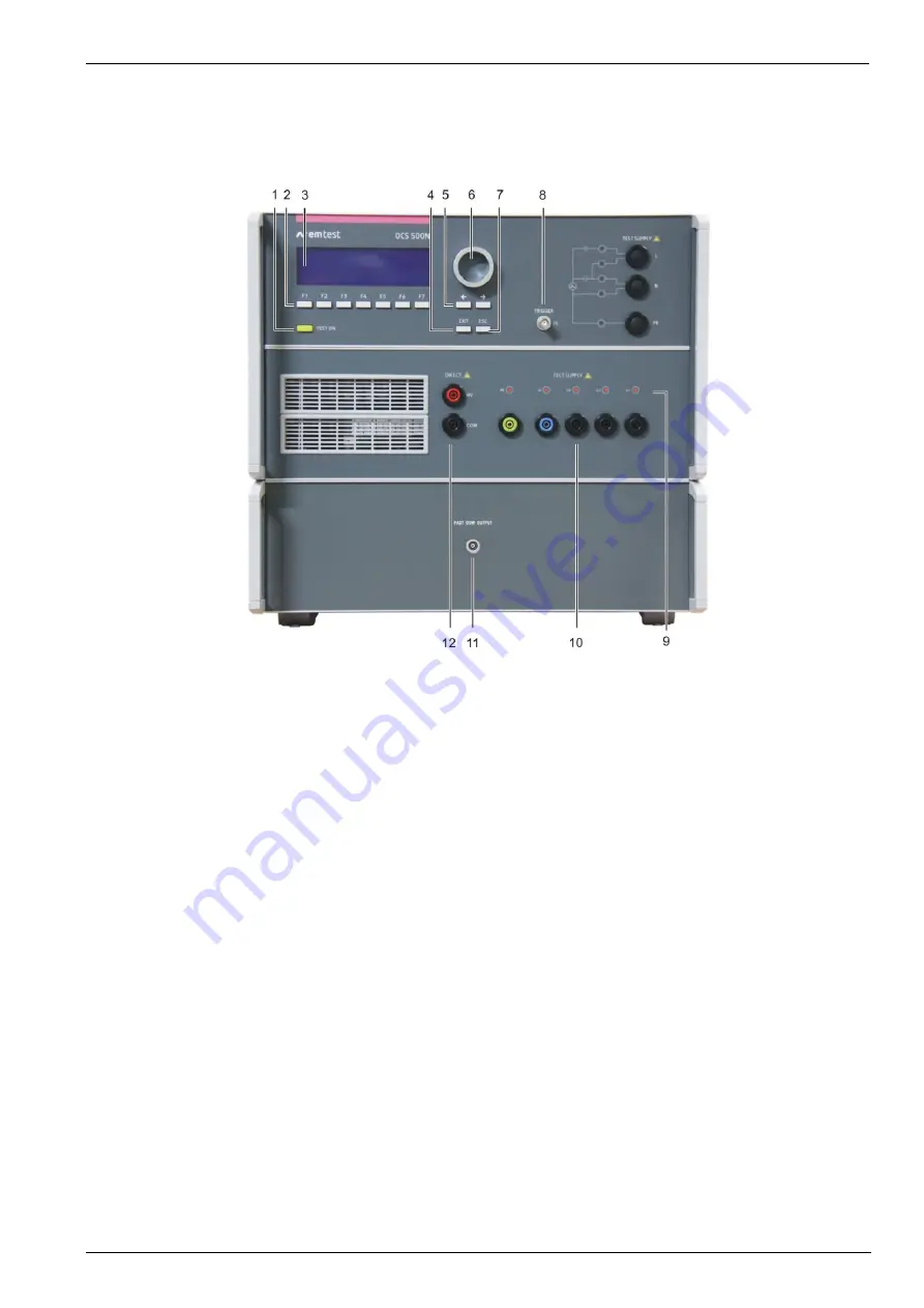 Ametek OCS 500 M6 Manual For Operation Download Page 12