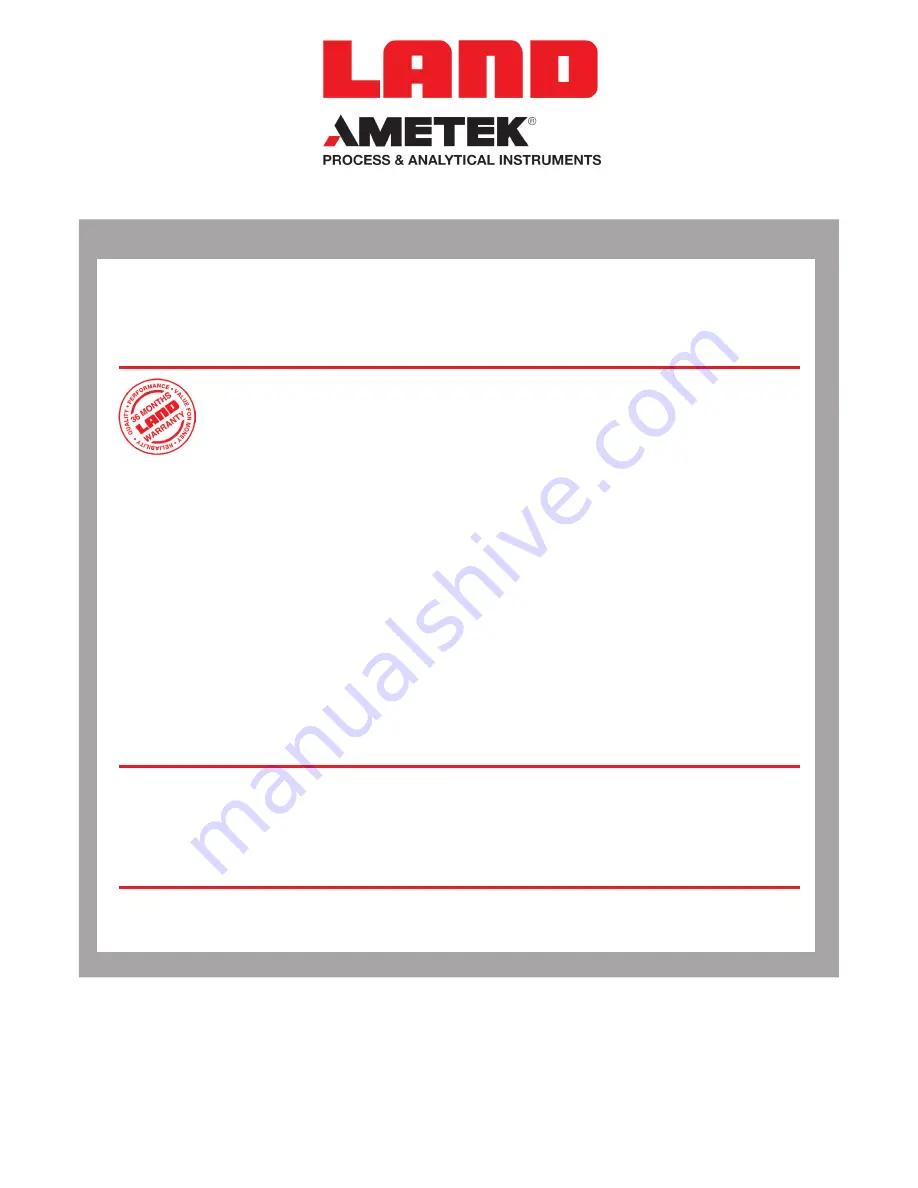 Ametek R4 System 4 User Manual Download Page 17