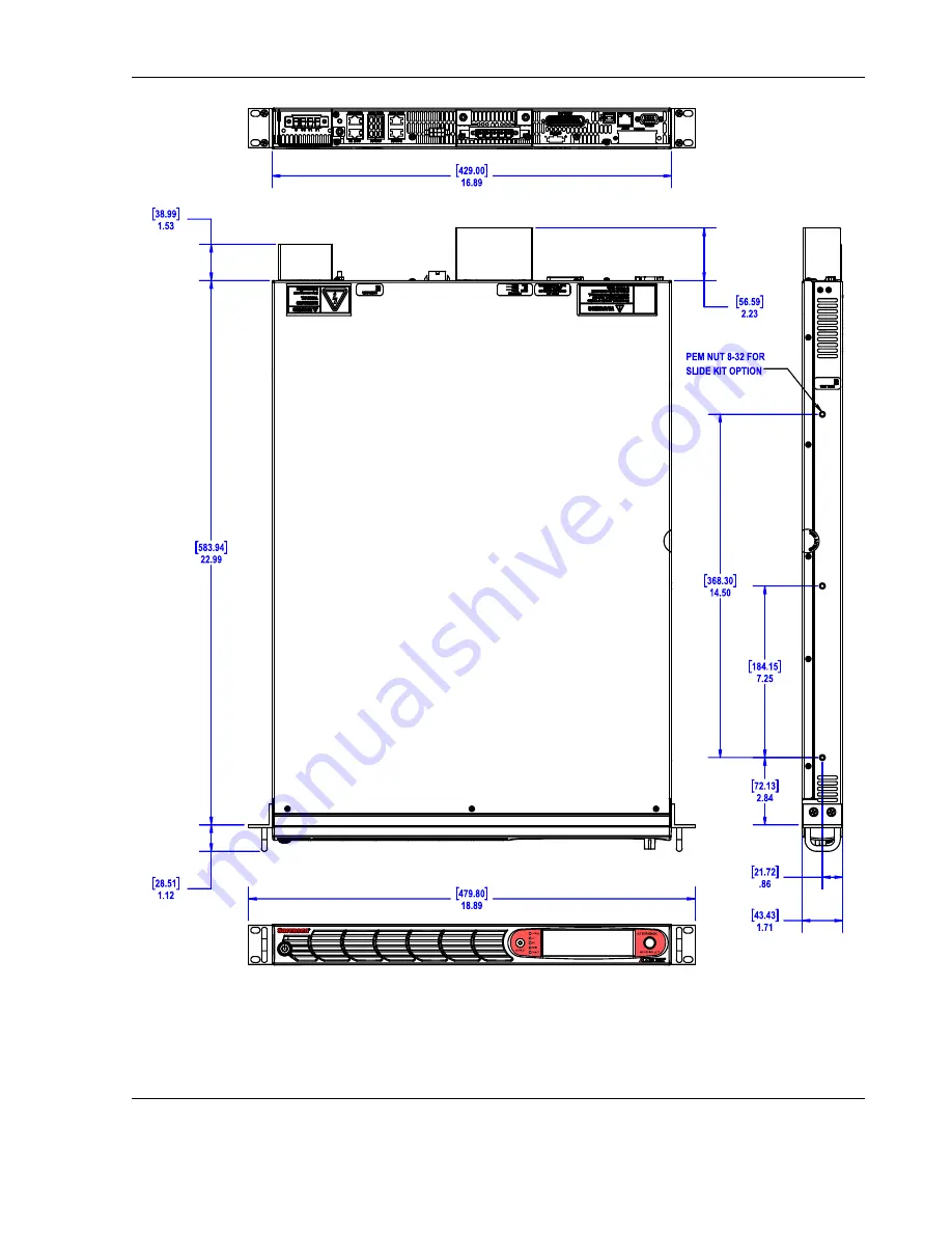 Ametek Sorensen Asterion DC Series Скачать руководство пользователя страница 47