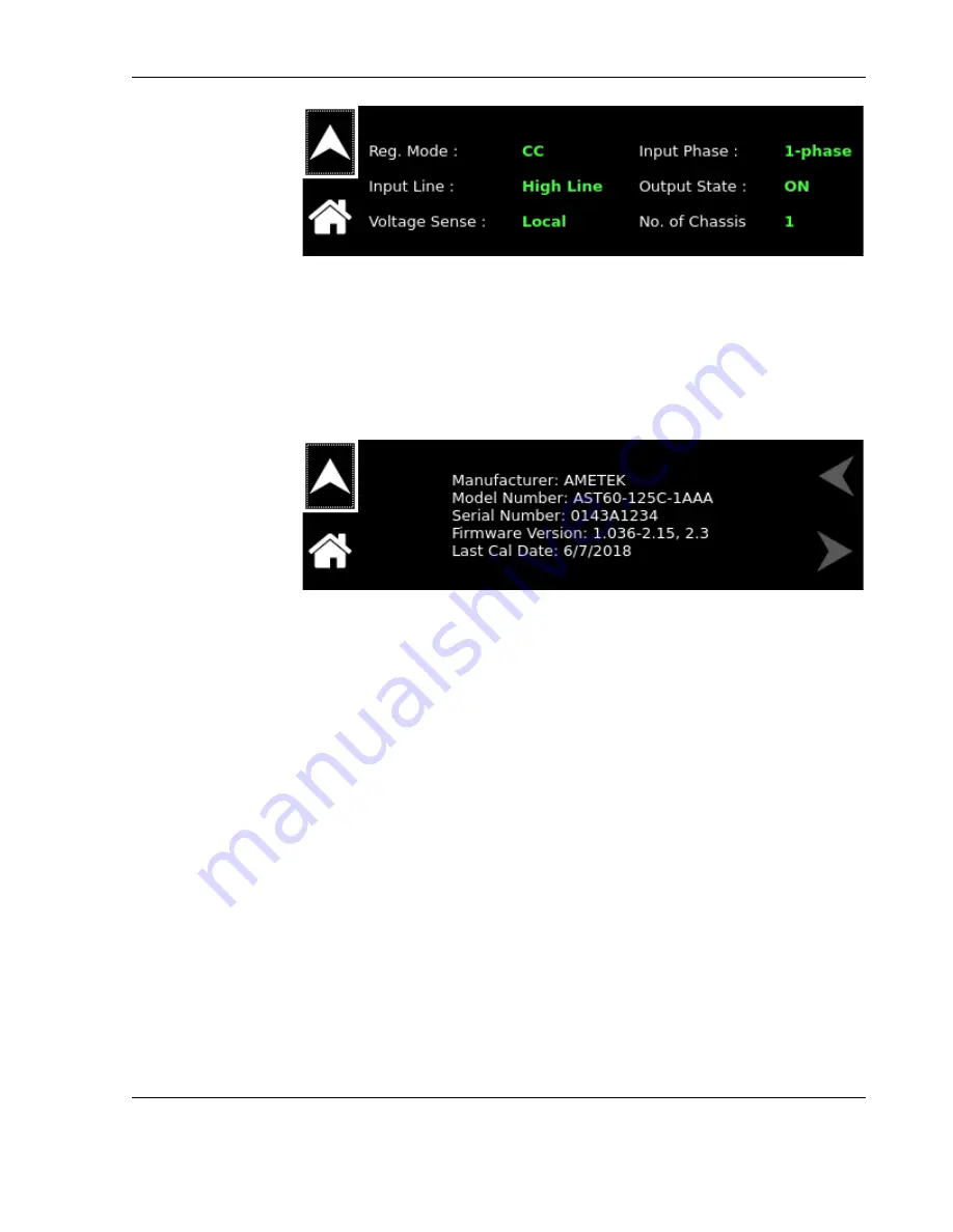 Ametek Sorensen Asterion DC Series Operation Manual Download Page 119