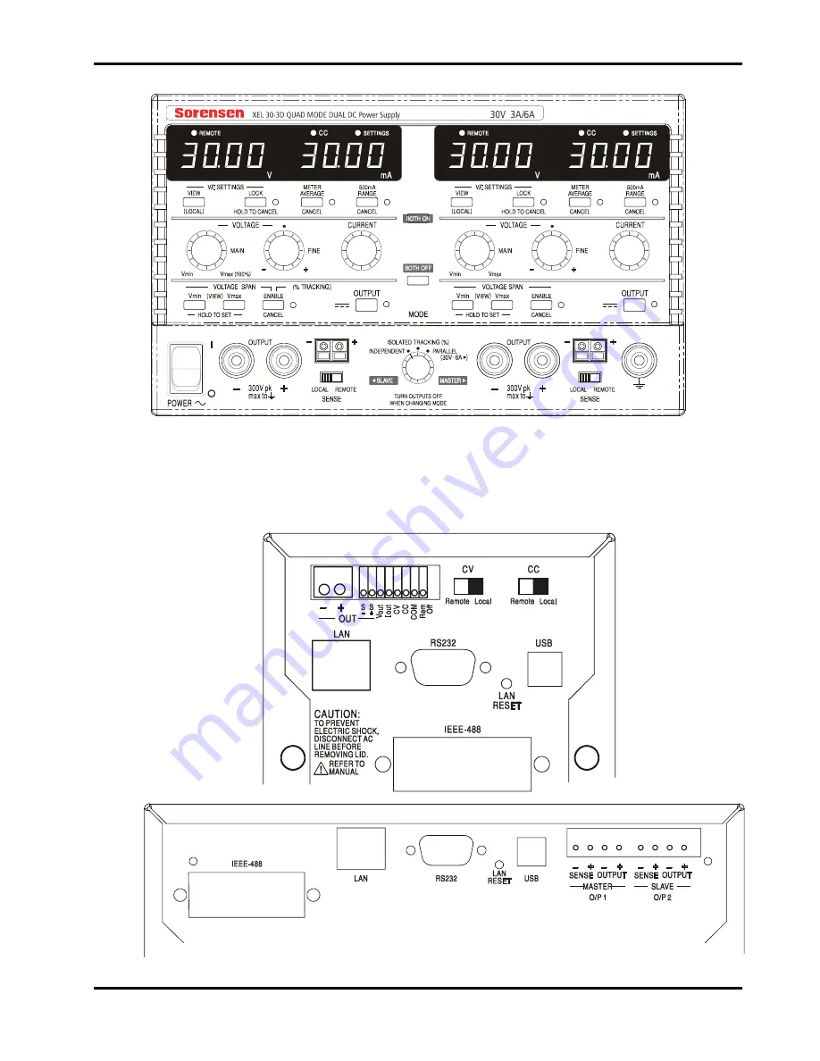 Ametek Sorensen XEL 15-5 Скачать руководство пользователя страница 85