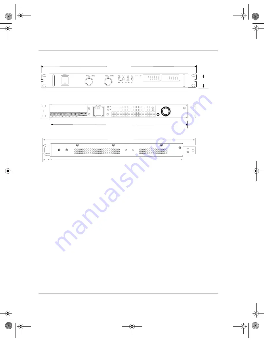 Ametek Sorensen XFR 1200 Watt Series Operation Manual Download Page 106