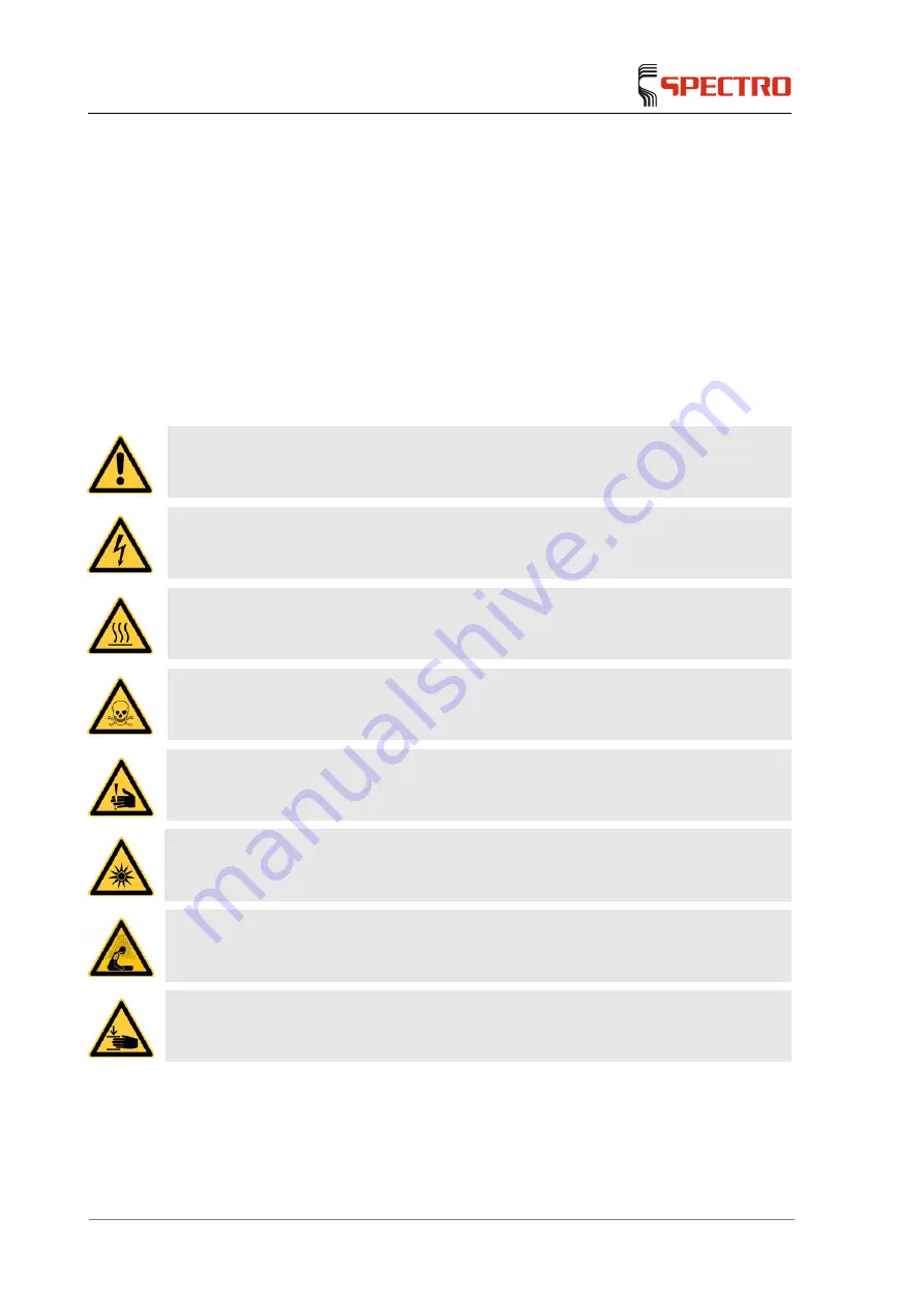 Ametek SPECTRO ARCOS FHX22 Скачать руководство пользователя страница 10