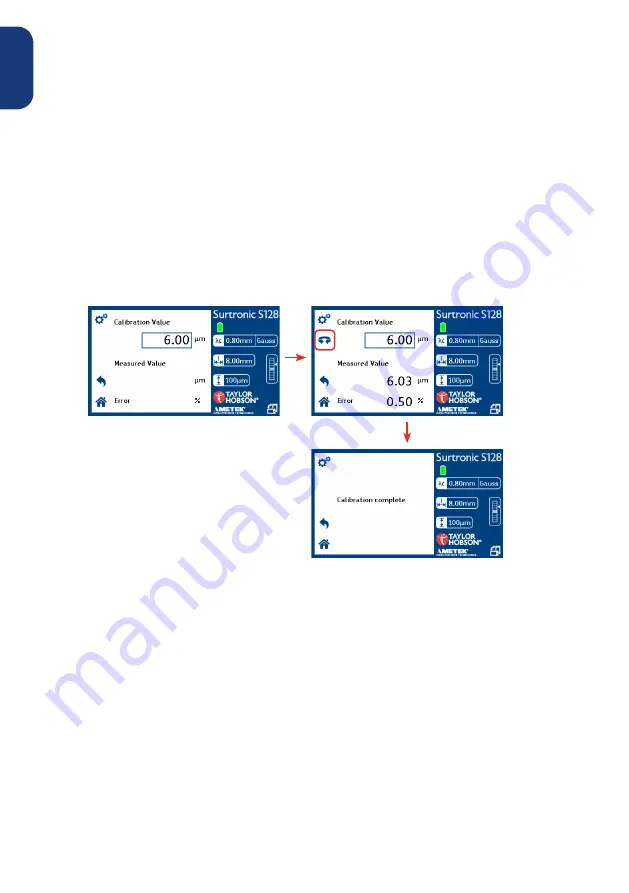 Ametek TAYLOR HOBSON Surtronic S-100 Series User Manual Download Page 46