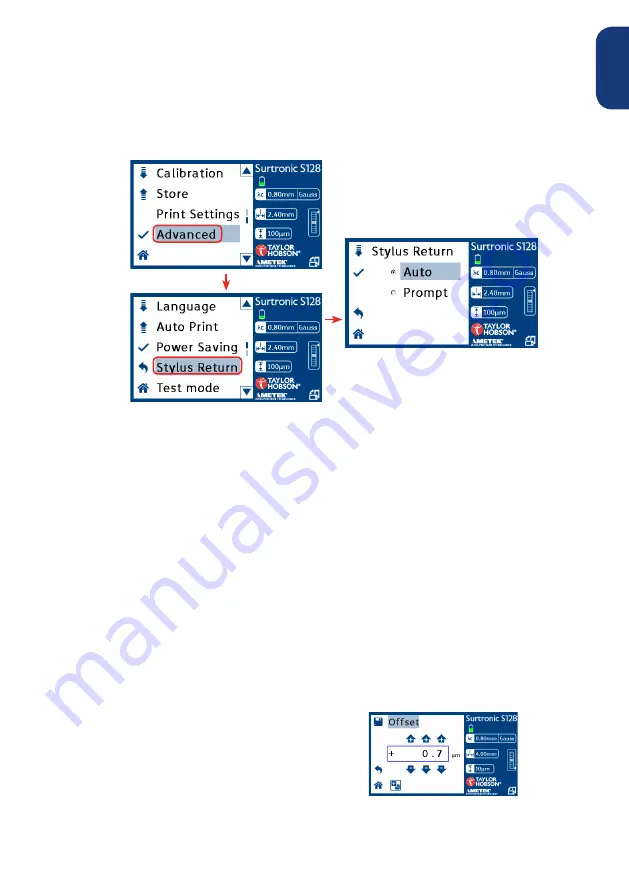 Ametek TAYLOR HOBSON Surtronic S-100 Series User Manual Download Page 55