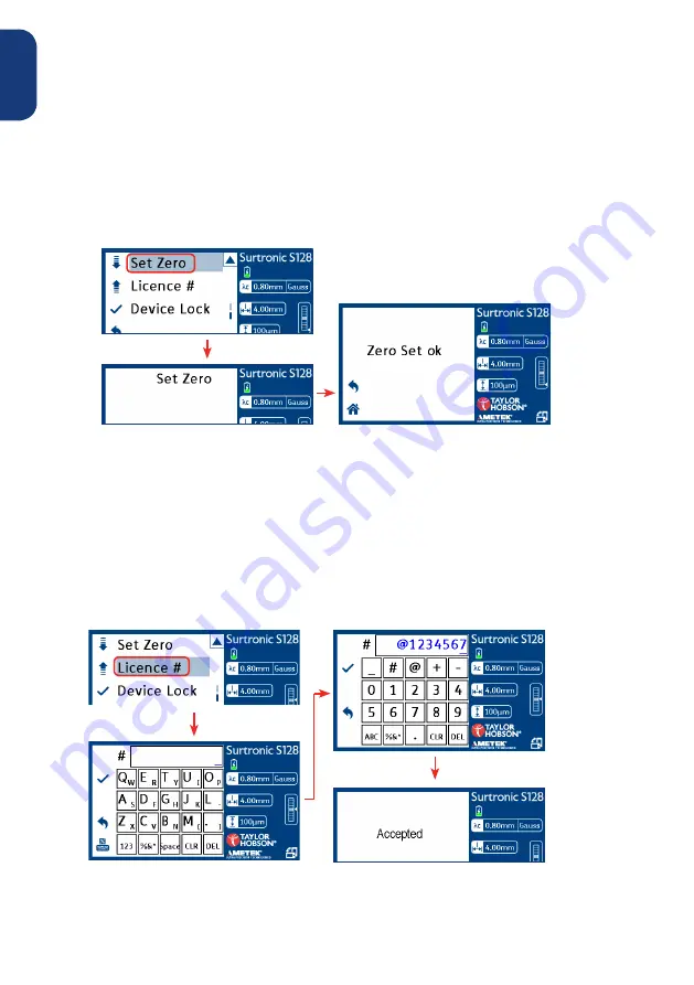 Ametek TAYLOR HOBSON Surtronic S-100 Series User Manual Download Page 56