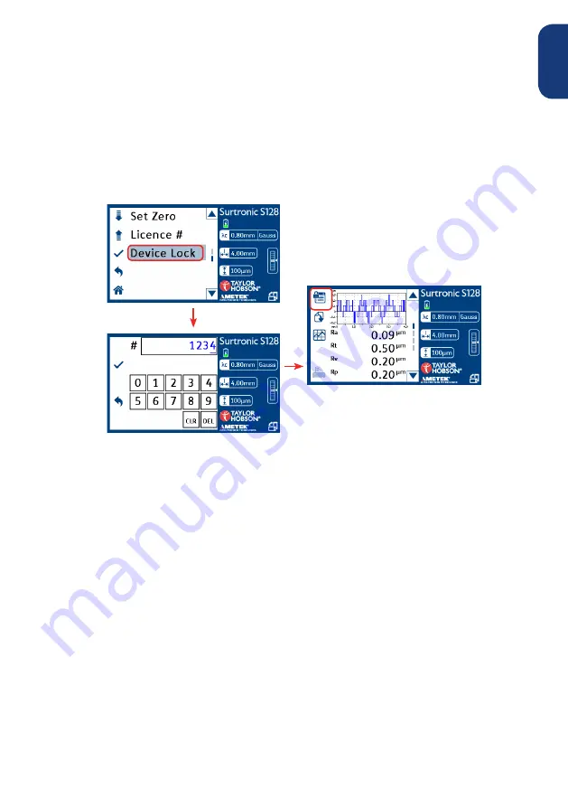 Ametek TAYLOR HOBSON Surtronic S-100 Series User Manual Download Page 57