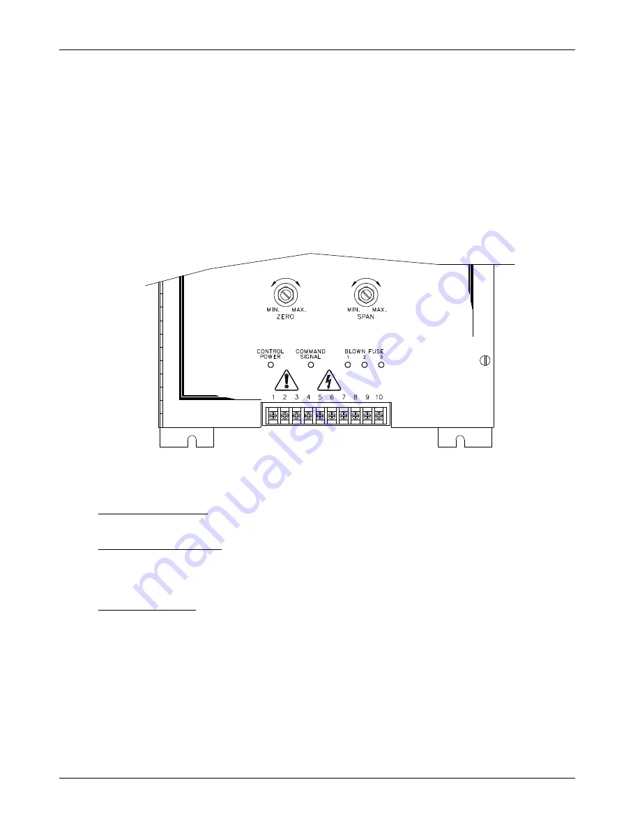 Ametek ZF2 SCR Series Instruction, Operation And Maintenance Manual Download Page 17