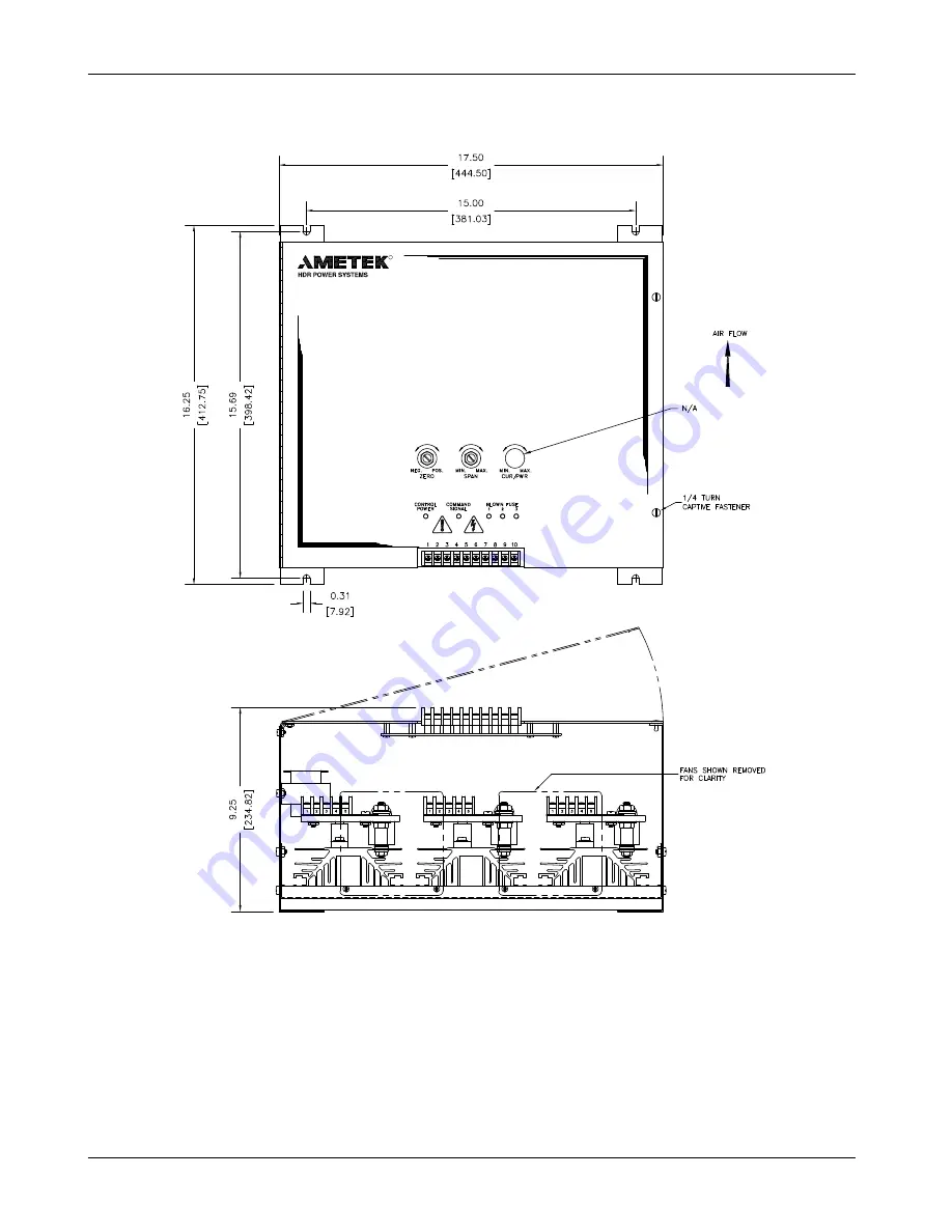 Ametek ZF2 SCR Series Instruction, Operation And Maintenance Manual Download Page 46