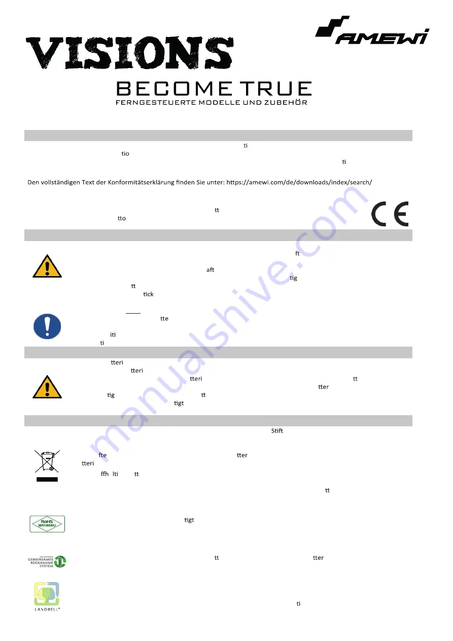 Amewi 23034 Manual Download Page 5