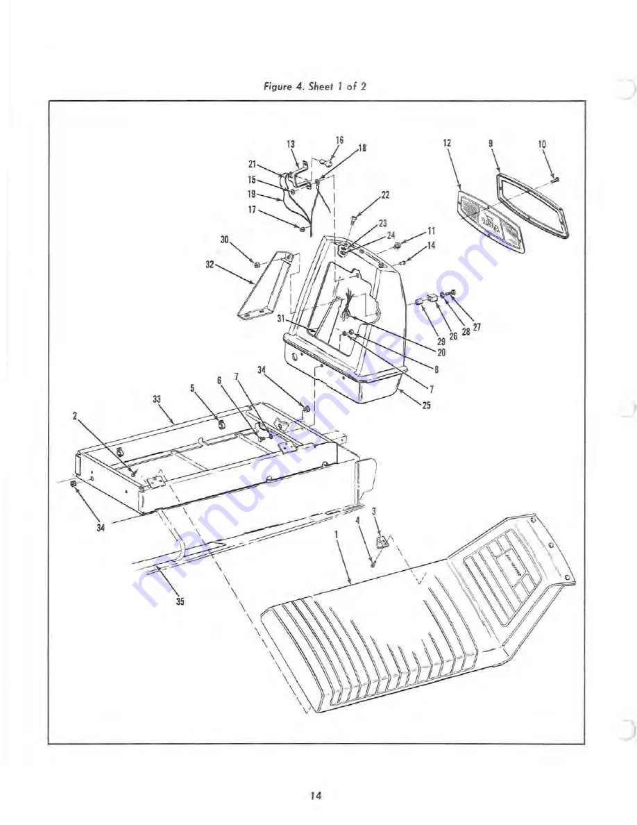 AMF 1969 SKI-DADDLER MARK IV Service Manual Download Page 40