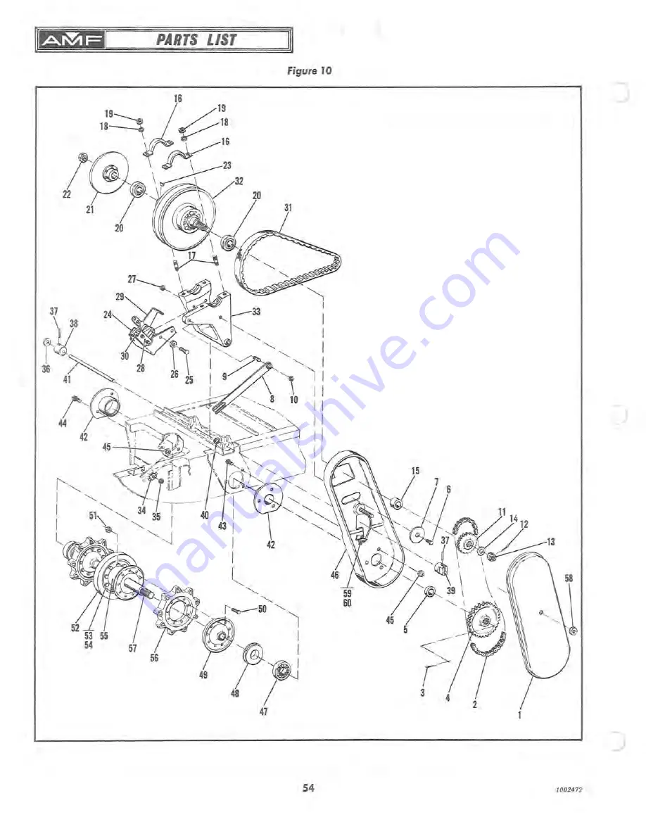 AMF 1970 SKI-DADDLER Parts And Service Manual Download Page 58