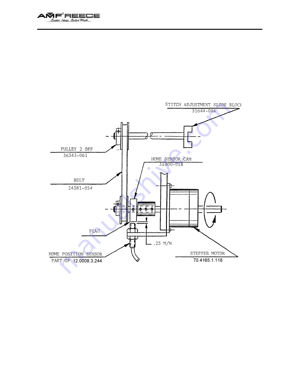 AMF DECO 2000 Parts And Service Manual Download Page 63