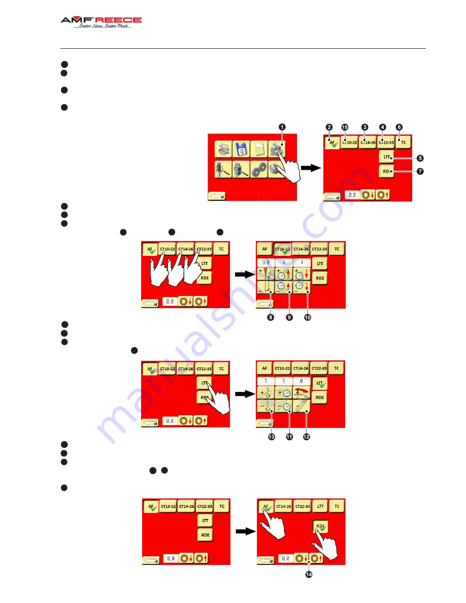 AMF ES-505 Parts And Service Manual Download Page 81