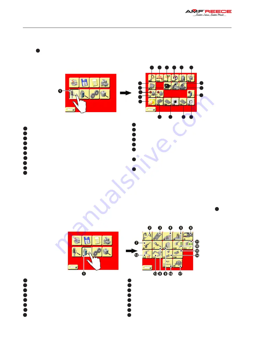 AMF ES-505 Parts And Service Manual Download Page 84