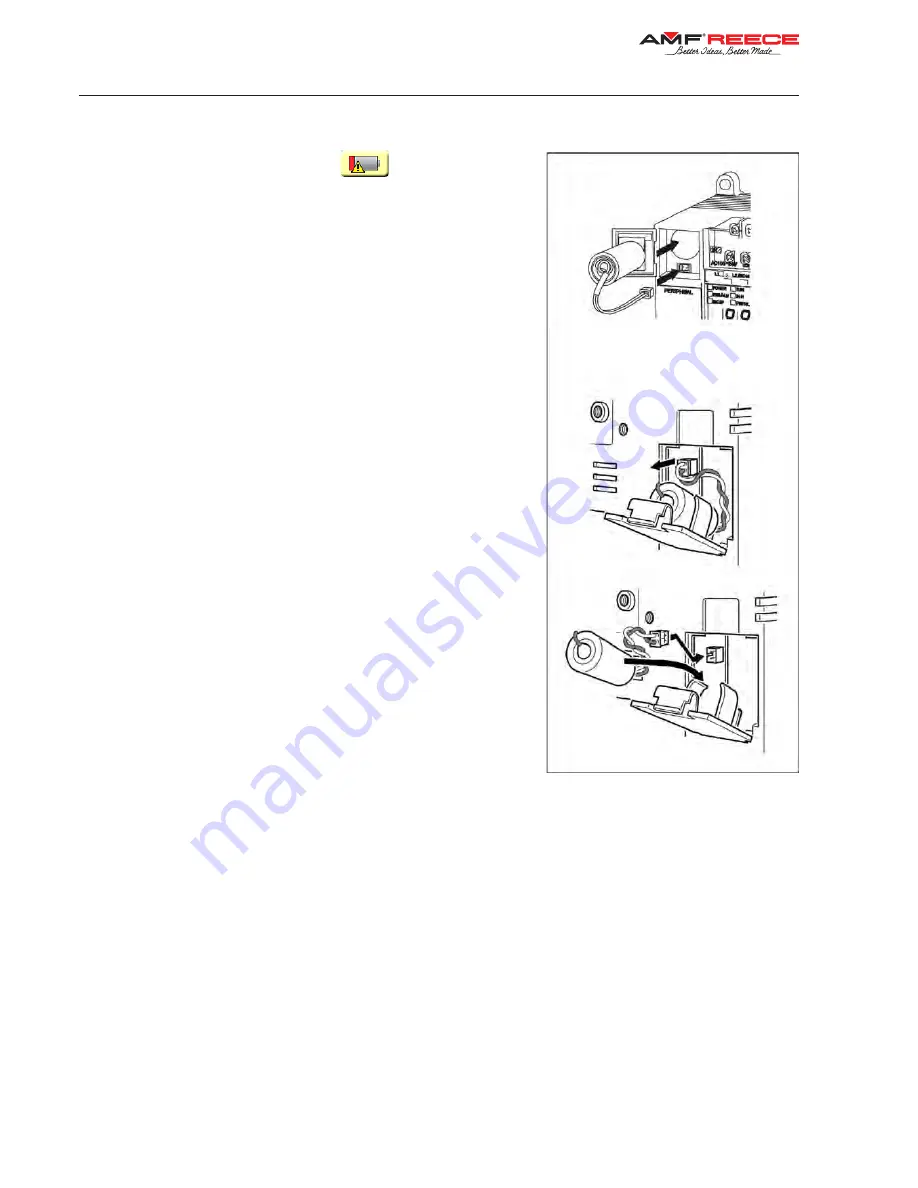 AMF ES-505 Parts And Service Manual Download Page 126