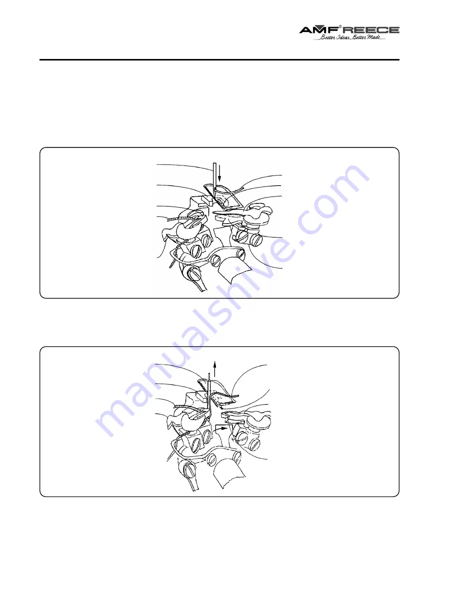 AMF REECE Decostitch Parts And Service Manual Download Page 26