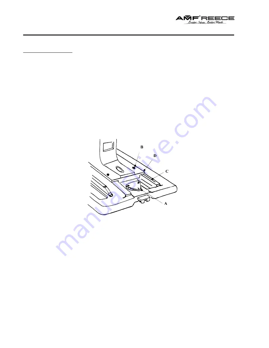 AMF REECE Decostitch Parts And Service Manual Download Page 52