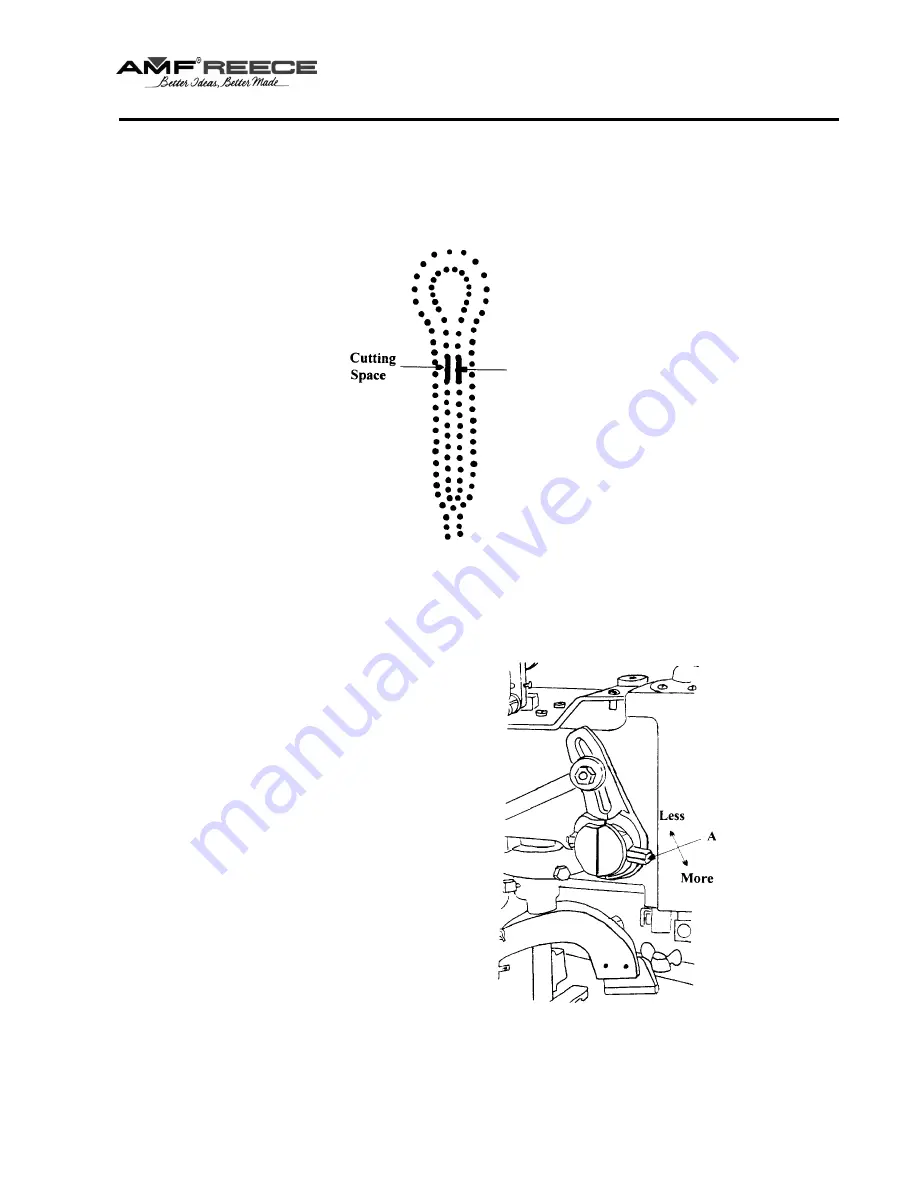 AMF REECE Decostitch Parts And Service Manual Download Page 63