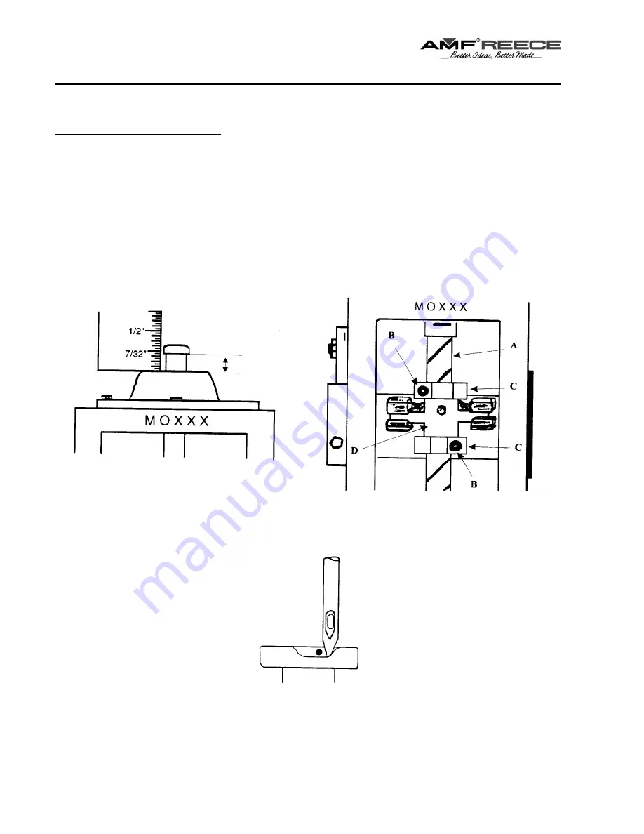 AMF REECE Decostitch Parts And Service Manual Download Page 84