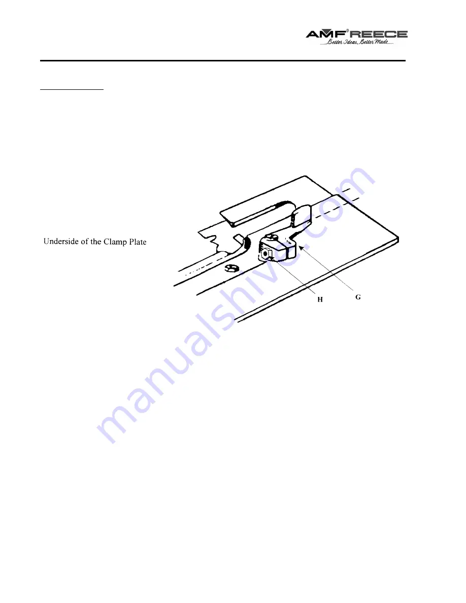 AMF REECE Decostitch Parts And Service Manual Download Page 100