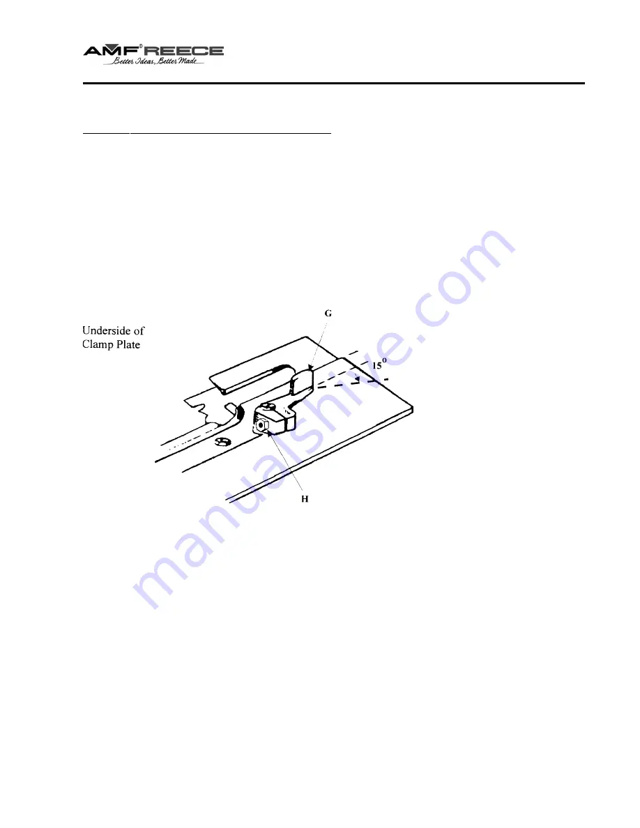 AMF REECE Decostitch Parts And Service Manual Download Page 101