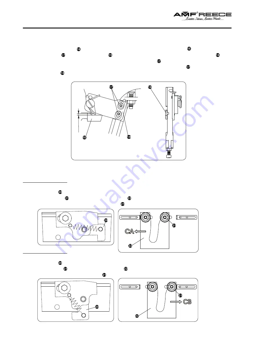 AMF REECE S-105 Parts And Service Manual Download Page 54