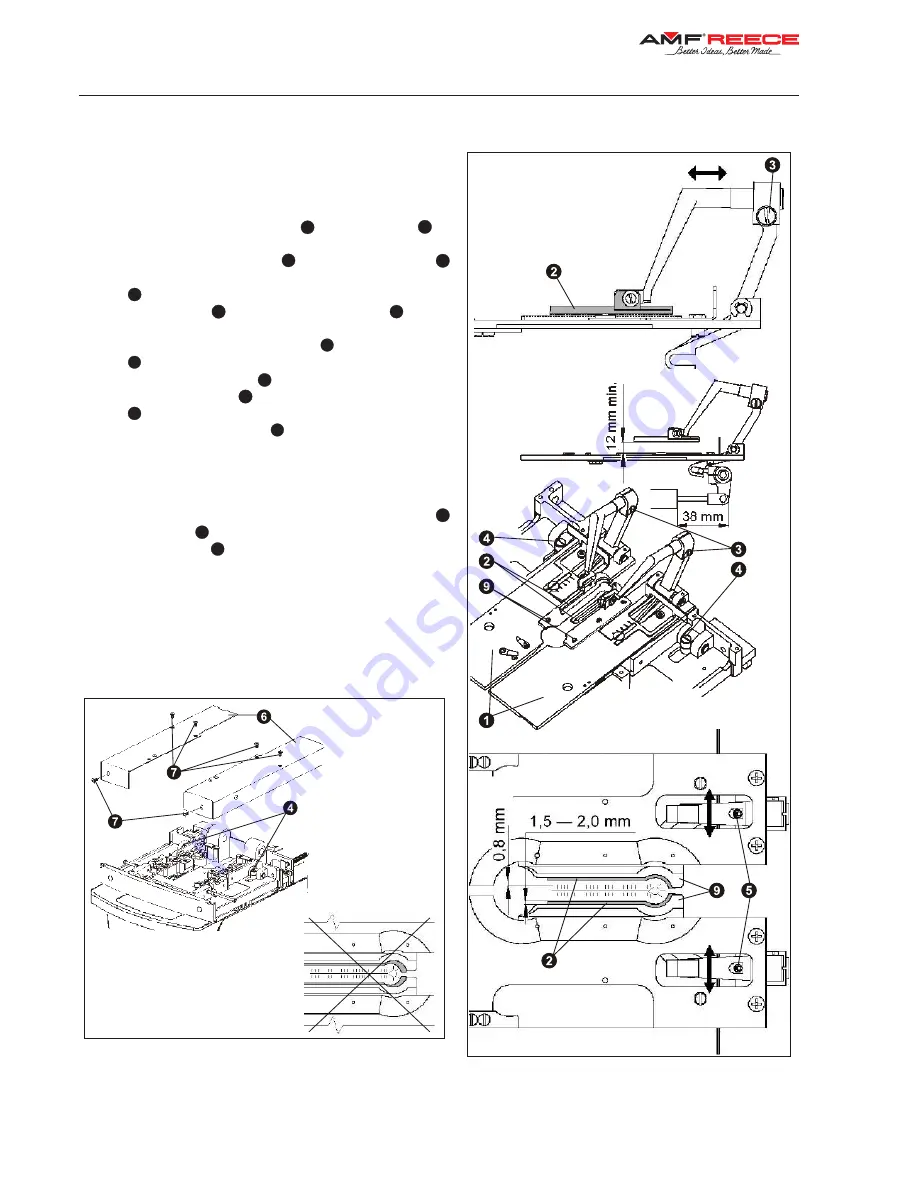 AMF REECE S-311 Parts And Service Manual Download Page 58