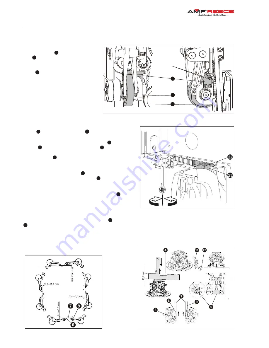 AMF REECE S-311 Parts And Service Manual Download Page 64