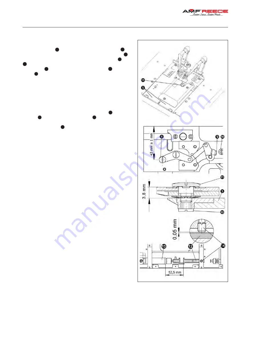 AMF REECE S-311 Parts And Service Manual Download Page 70