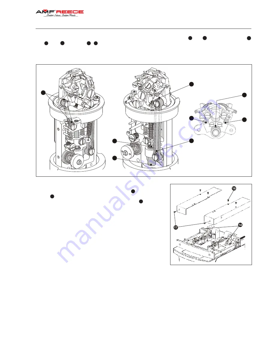 AMF REECE S-311 Parts And Service Manual Download Page 83