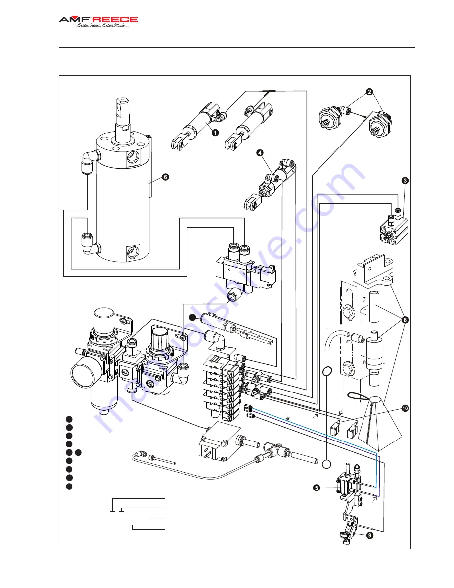 AMF REECE S-311 Parts And Service Manual Download Page 119