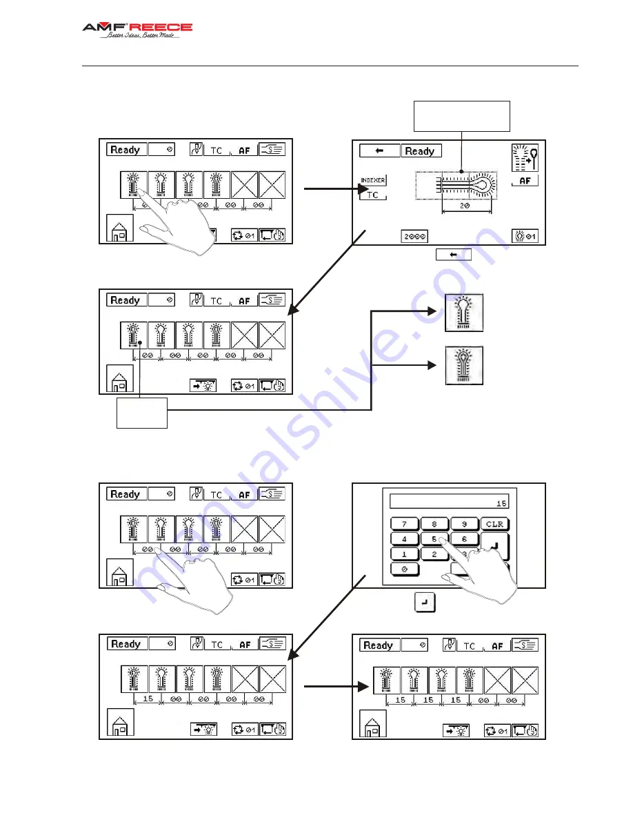 AMF REECE S-311 Parts And Service Manual Download Page 129