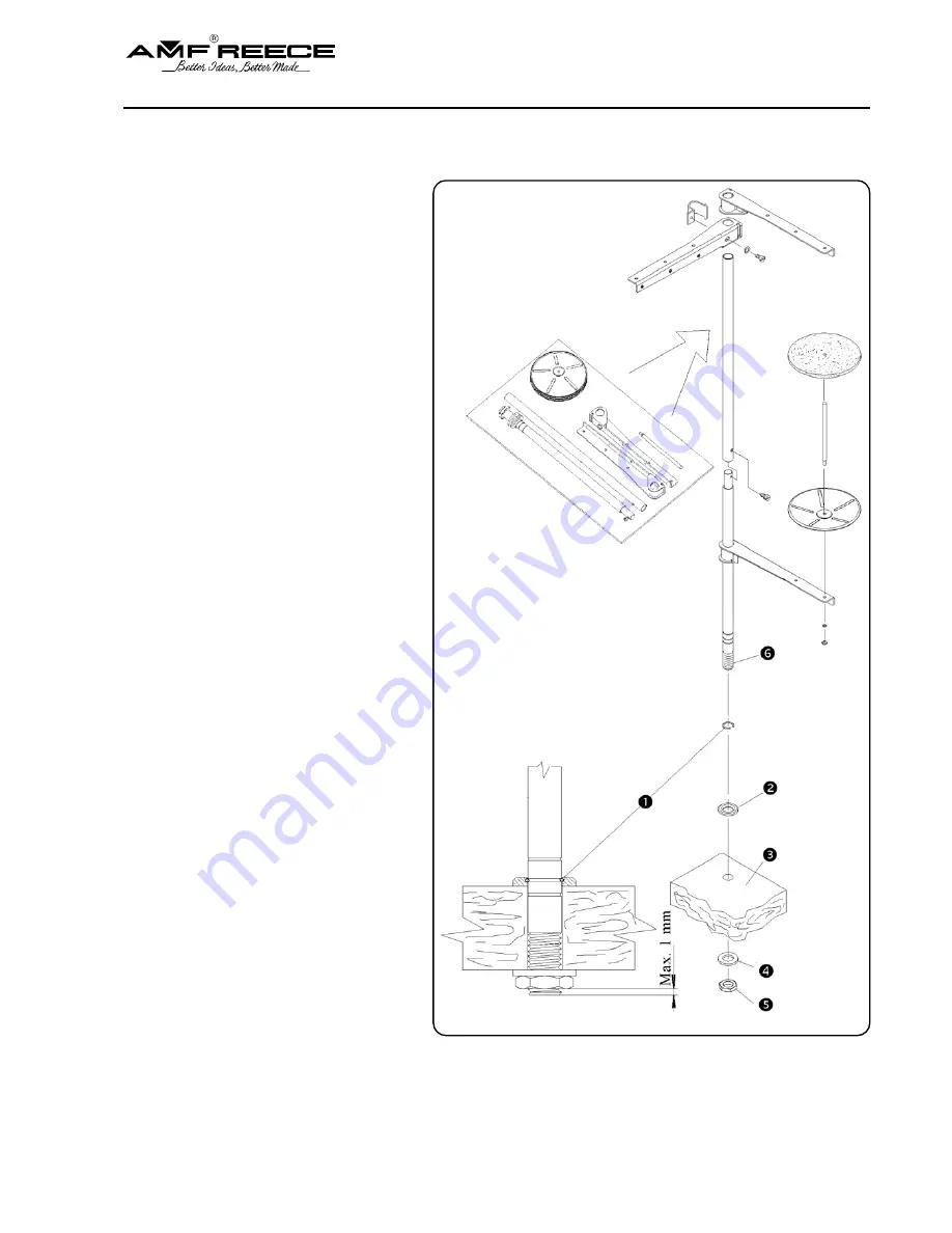 AMF REECE S-4000 LT Parts And Service Manual Download Page 23