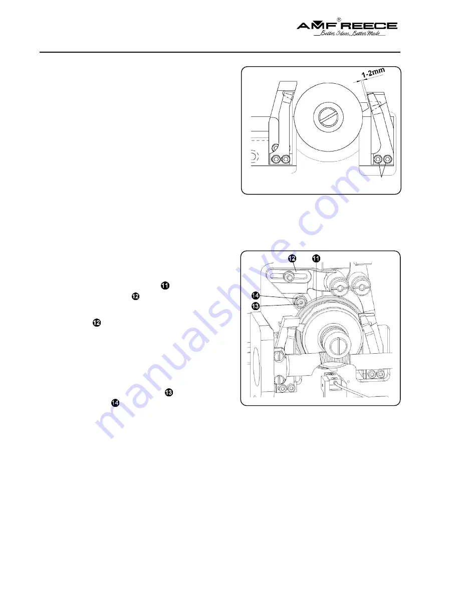 AMF REECE S-4000 LT Parts And Service Manual Download Page 44