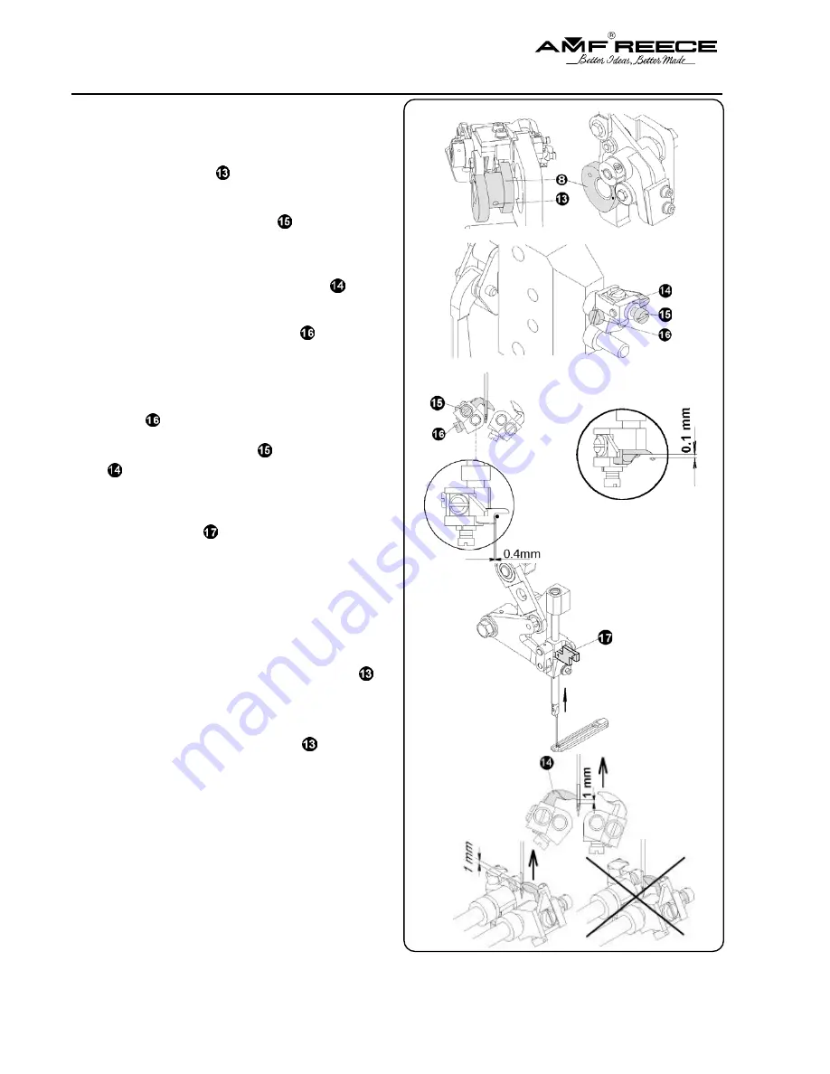 AMF REECE S-4000 LT Parts And Service Manual Download Page 48