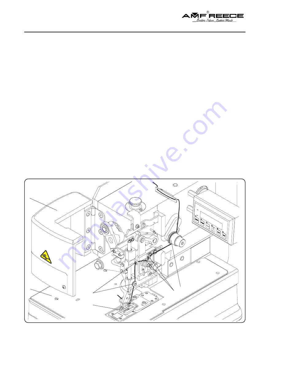 AMF REECE S-4000 LT Parts And Service Manual Download Page 62