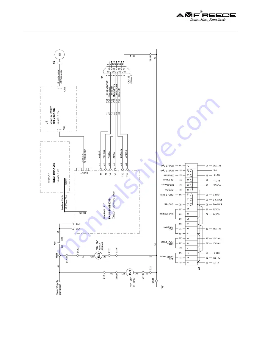 AMF REECE S-4000 LT Parts And Service Manual Download Page 74