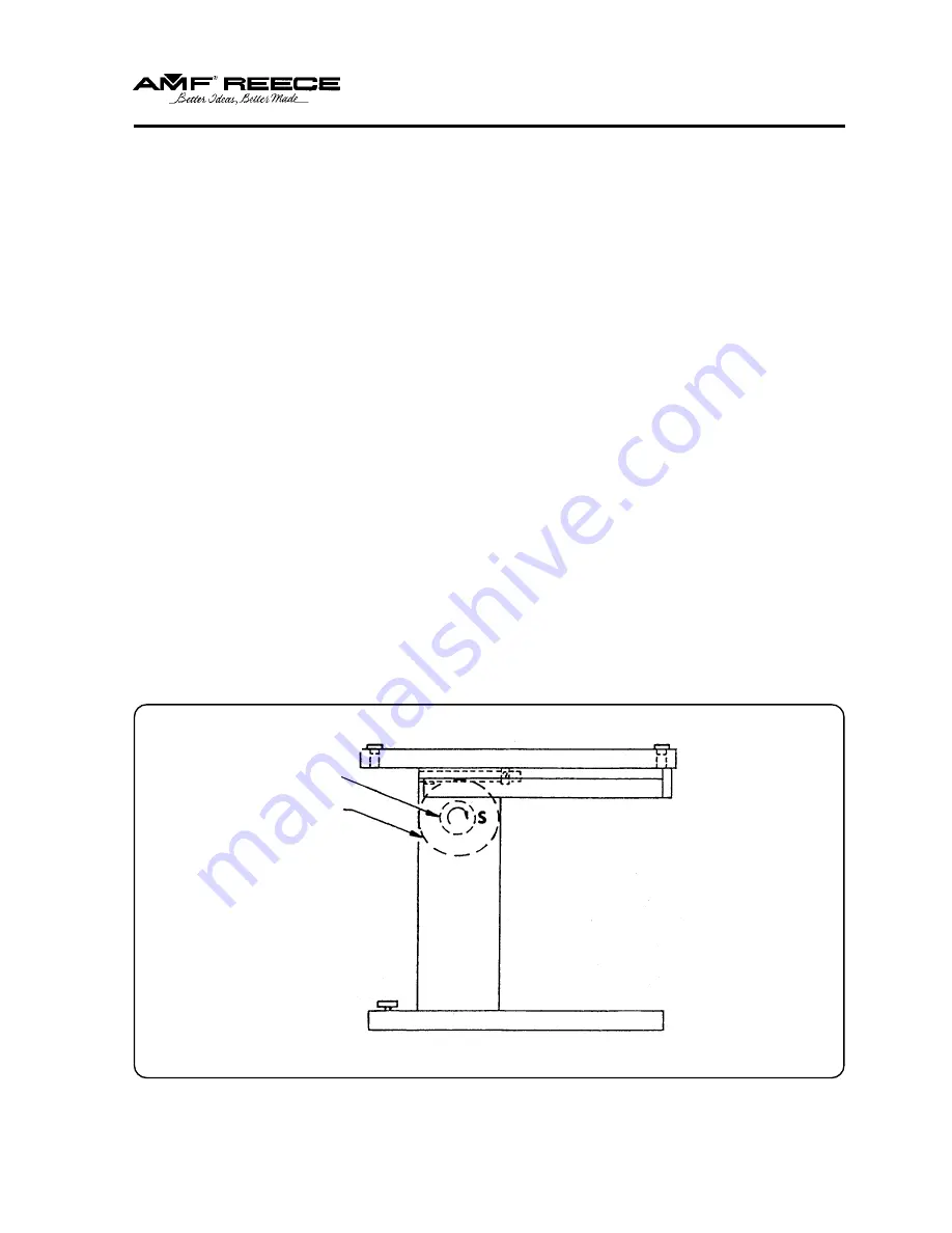 AMF REECE S100 Parts And Service Manual Download Page 14