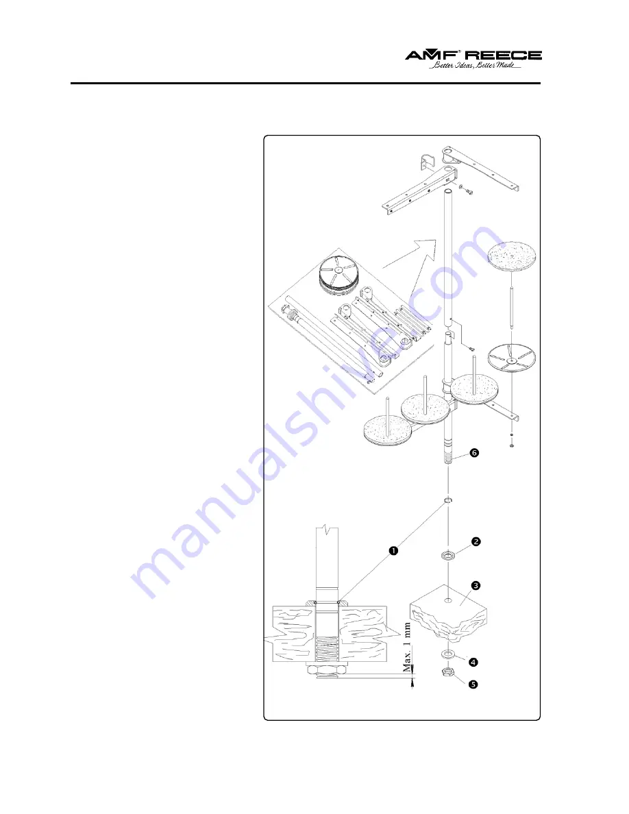 AMF REECE S100 Parts And Service Manual Download Page 19