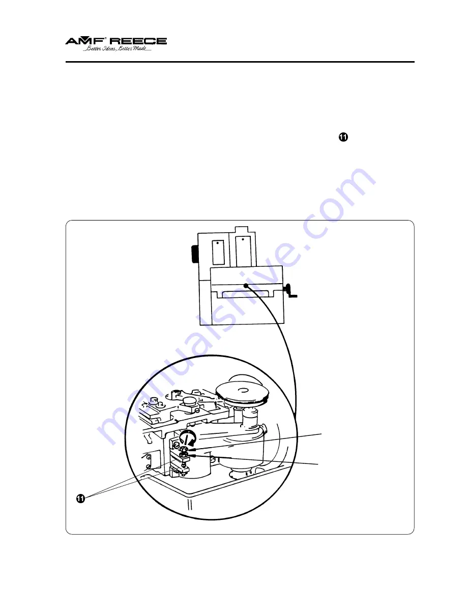 AMF REECE S100 Parts And Service Manual Download Page 26