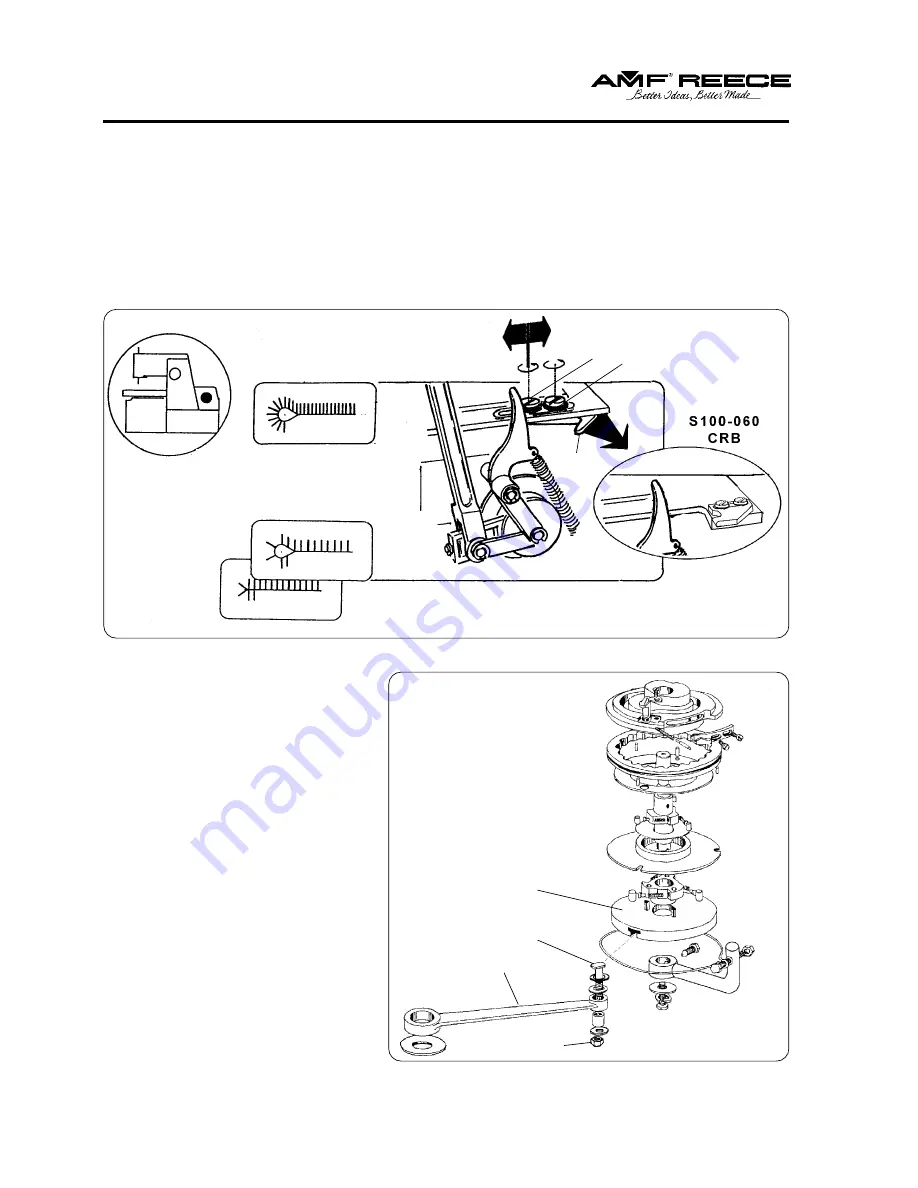 AMF REECE S100 Parts And Service Manual Download Page 27